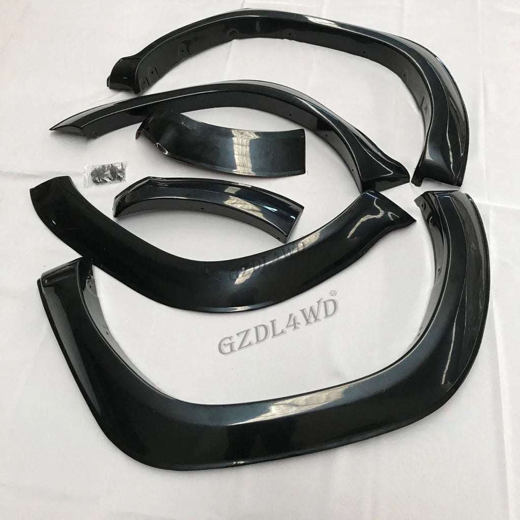 GZDL 4WD High Quality ABS Material Matte Finish Wheel Arch Fender Flares with Easy Installation for Hilux Revo 2015/2019