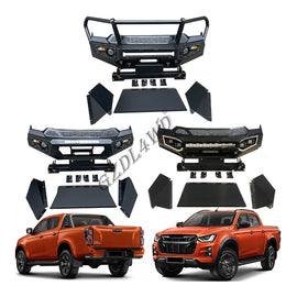 GZDL4WD 2020 Off Road Steel Bumper Rear Front Car Bumper for D-Max Car Protector Brackets