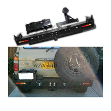 Load image into Gallery viewer, GZDL4WD 4x4 FJ80 Steel Rear Bumper Kit for Land Cruiser 80 Series LC80 1992-1997