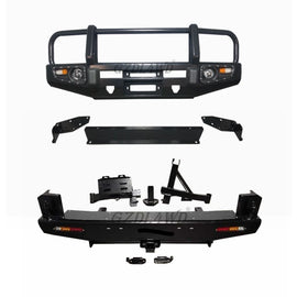 GZDL4WD 4x4 Truck Rolled Steel Front Bumper for Land Cruiser LC90 Front Bull Bar