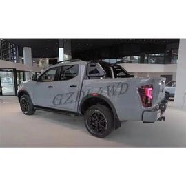 GZDL4WD ABS Black Collision Protection 4x4 Car Wheel Arches Fender Flares for Navara NP300 2015-2021