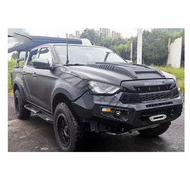 GZDL4WD Auto Bumper Guard Car Nudge Bar Steel Front Bumper for Dmax 2020+ Bull Bar Parts
