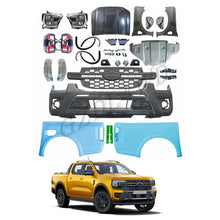 Load image into Gallery viewer, GZDL4WD Body Kit Ranger Exterior Tuning Parts for Ranger Body Kits Upgrade to Wildtrak 2022 Style
