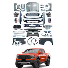 Load image into Gallery viewer, GZDL4WD Car Exterior Conversion Accessories Front Bumper Body Kits for Ranger T6 T7 T8 2012-2021 Upgrade Raptor Auto Bod