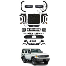 Load image into Gallery viewer, GZDL4WD Car Front Bumper Body Kits for Land Cruiser LC75 LC76 LC79 1984-2023 Upgrade to New Model 2024 Auto Conversion B