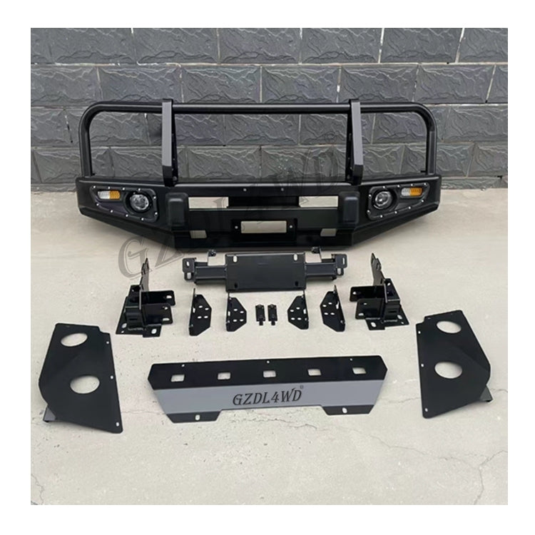 GZDL4WD Car Front Bumper for Navara D40 2011+ Steel Front Bumper Front Bull Bar
