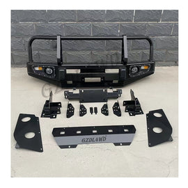 GZDL4WD Car Front Bumper for Navara D40 2011+ Steel Front Bumper Front Bull Bar