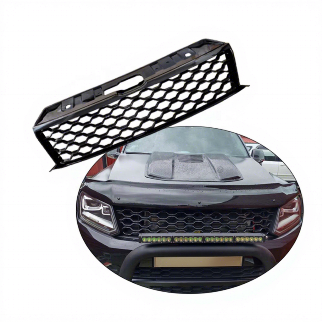GZDL4WD FG-VW High Quality Black ABS Modified Front Grille with 1 Year Warranty for Amarok 2015-2021