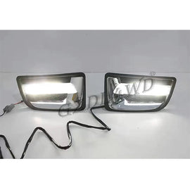 GZDL4WD FL-DMAX 36W LED DRL Daytime Running & Fog Lights 12V for Isuzu D-MAX III (RG01) 2012-2015