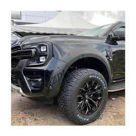 GZDL4WD Matte Black ABS Fender Flares 6pcs for 2023 Wildtrak Next Gen 6inch Wheel Arch