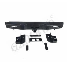 GZDL4WD Pick up Truck 4X4 Car Accessories Auto Body Systems Steel Rear Bumper Bull Bar for Hilux Revo Rocco 2015 2022