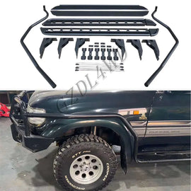 GZDL4WD Side Steps Brush Bar for Land Cruiser LC200 Car Side Step