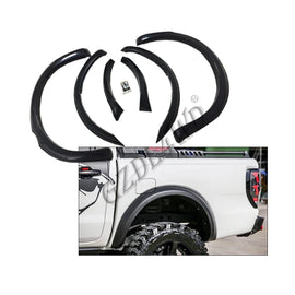 GZDL4WD Slim Fender Flares for Ranger T7 Wildtrak 4x4 Accessories Wheel Arches
