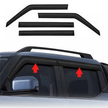 Load image into Gallery viewer, BYD Shark 6 2025 Gloss Black Sun Visor (Wind/Rain Deflector)