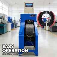 Safety Protection Brake Shoe Peeling Machine, Anti-Splash & Anti-Misoperation for Safe Use
