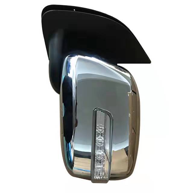 Nissan Navara (D40) LED Chrome Side Mirror Pair (96302-EB72A) - MIR-NSN-003