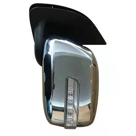 Nissan Navara (D40) LED Chrome Side Mirror Pair (96302-EB72A) - MIR-NSN-003