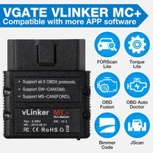Load image into Gallery viewer, Vgate VLinker MC+ - view 2