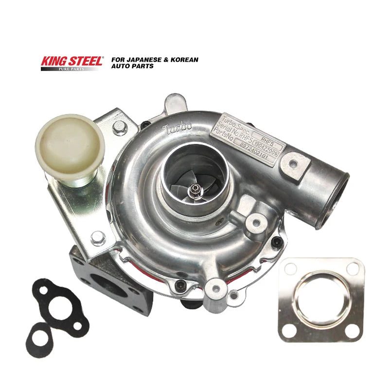 KINGSTEEL OEM 8972402101 89724-02101 Auto Turbo Car Diesel Engine Turbocharger for ISUZU Dmax 4JA1 RHF5 RHF4H VIDA VC420037