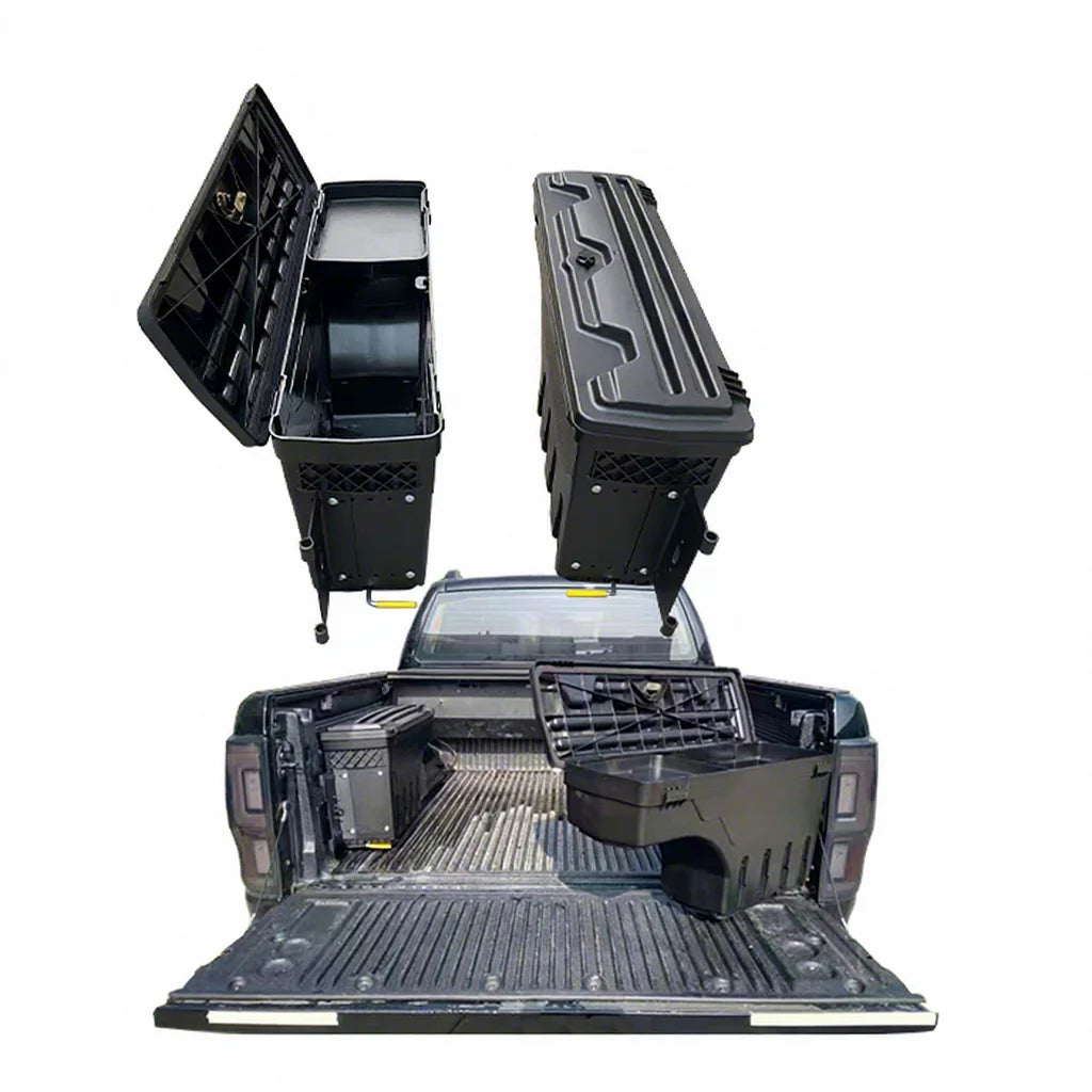 GZDL4WD 4x4 Tool Box Compatible Toolboxes Truck Bed Storage for Ranger Storage Box Swing Case Tool Box With Lock