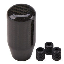 Universal Automatic Gear Shift Knob - Real Carbon Fibre and Aluminium