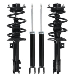 Hyundai Sonata Front & Rear Complete Strut Assembly with Coil Spring 4pcs 172585 2011