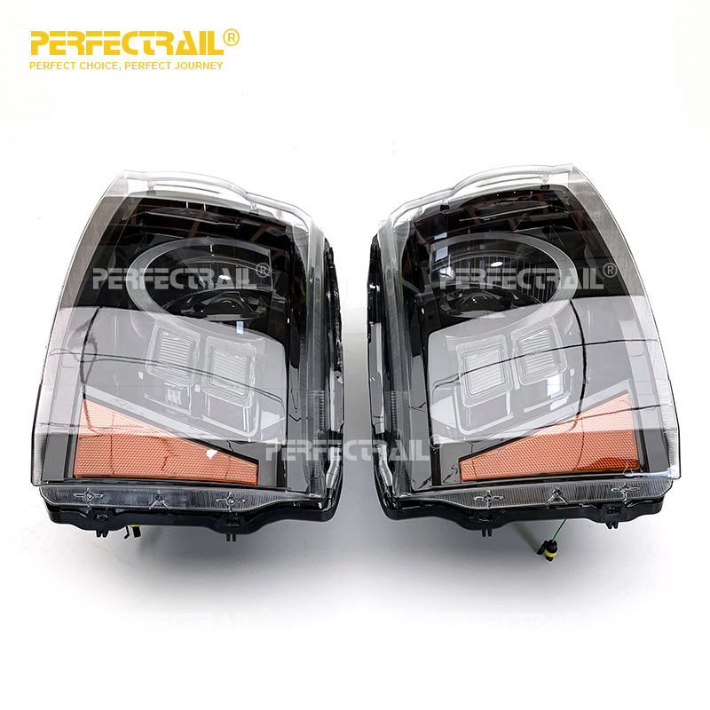 PERFECTRAIL Auto Parts Facelift Head Lamp Headlight for Land Rover Discovery 4 Upgrade Defender Style