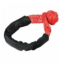 Load image into Gallery viewer, 1/2 inch Synthetic Soft Shackle Recovery Rope - Red