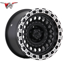 Load image into Gallery viewer, APS-HV-1601798435329 2005-2024 Toyota Hilux Set of 4 17 Inch Wheels 4x4 Beadlock Offroad Rims 6x139.7 5x150 5x127