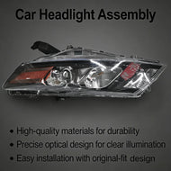CE Certified LED Fog Light for Toyota Corolla,Red Smoked Lens Aluminum Housing,Natural White&Amber Light for Estate Driving