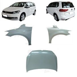 Volkswagen Touran 2016– Front Fender LH / RH and Bonnet 5TA821021 5TA821022 5TA823031E