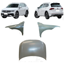 VW Tiguan AD 2016–2022 Front Fender Left 5NA821105