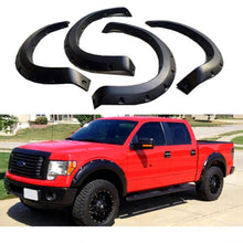 Load image into Gallery viewer, GZDL4WD ABS Material Body Kit Bolt-on Hole Style Textured Black Fender Flare for F150 Raptor 2010-2014 Wheel Arch Access