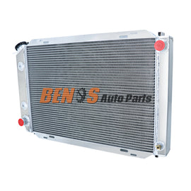 4 Row Aluminum Car Radiator for Ford Mustang Foxbody 5.0L 2.3L at 1979-1993