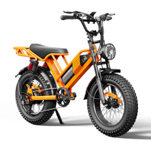 Load image into Gallery viewer, Fat Tire Electric Bike New Style 48V 750W Electric Mountain Bike for Adults with 15Ah Battery, Fast Off-Road eBike, US Stock Shipping