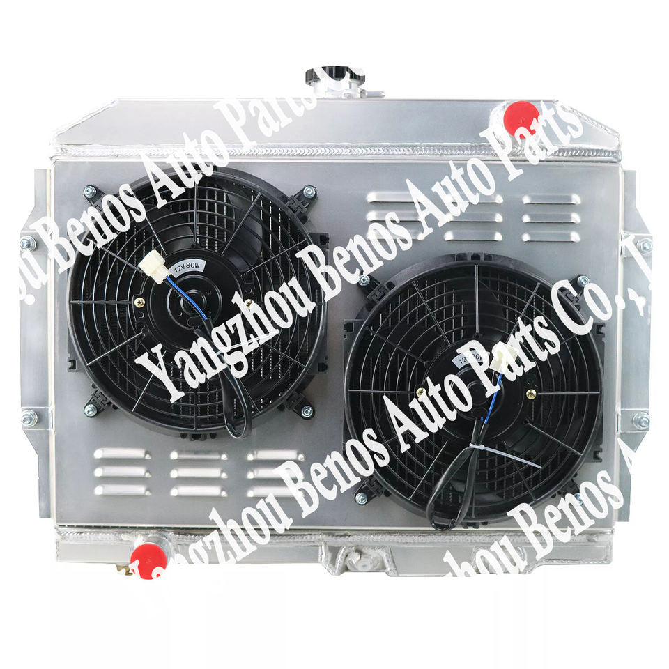 3 Row Radiator Shroud Fan for Chevy Nova/PONTIAC VENTURA 4.1 5.0 5.7L 1973 1974