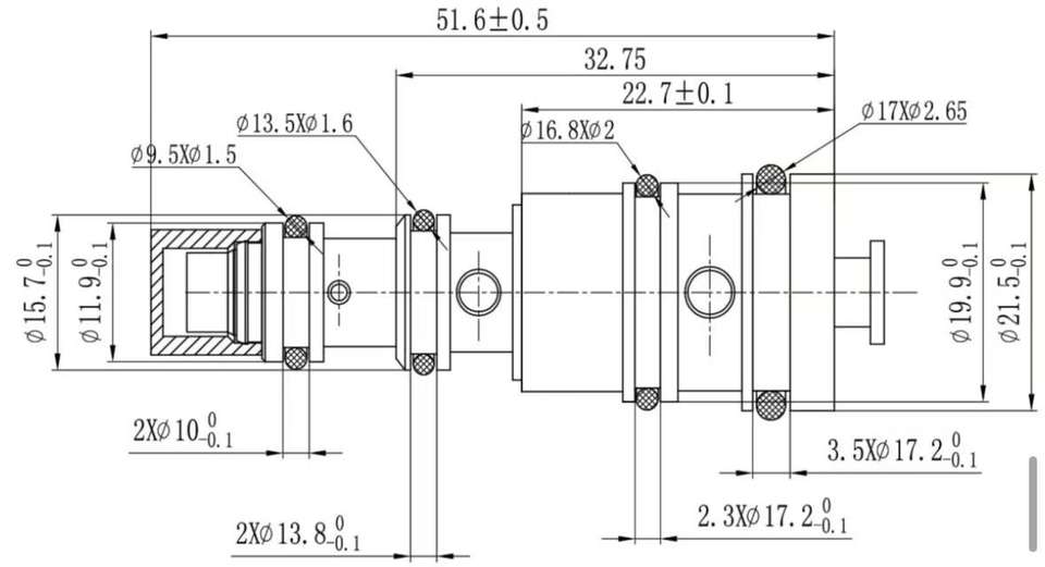 Control Valve for Automotive Air Conditioner Compressor OE 15263KH76