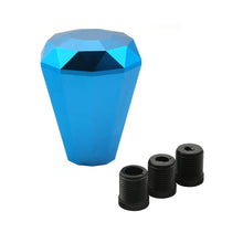 Load image into Gallery viewer, Universal Aluminium Diamond Gear Shift Knob with M8 / M10 / M12 Adapters