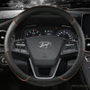 Microfiber Leather Car Steering Wheel Cover Anti-slip for Hyundai i30 Kona i10 i35 Elantra Santa Fe Auto Accessories