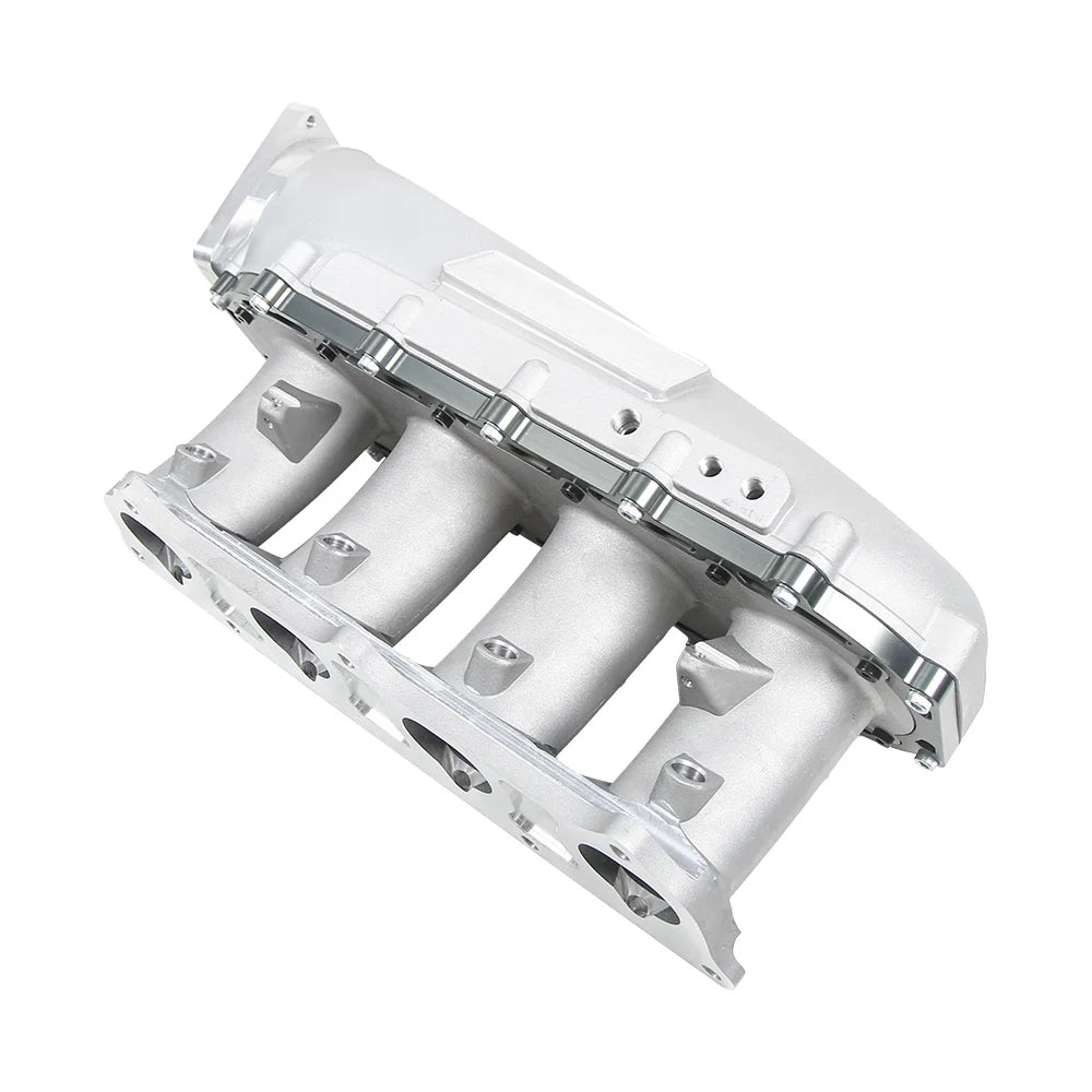 Honda K20 / K24 K-Series CNC Aluminium Intake Manifold - Silver