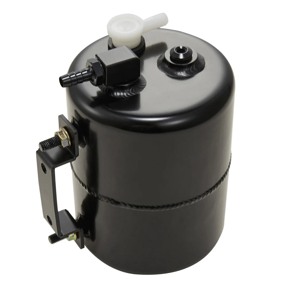 Aluminium Brake Vacuum Reservoir Tank 2 Litre with 3/8 Inch Barbs - Holden Ford Chev Brake Booster Canister