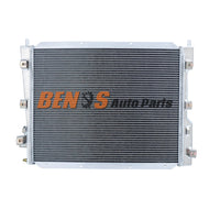 4 Row Aluminum Radiator Shroud Fan Relay for Ford Mustang 4.6L 5.0L MT 2005-2014