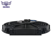 Load image into Gallery viewer, Universal 12V 10 inch S-Blade Slim Electric Radiator Cooling Fan, 80W Push / Pull