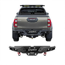 Load image into Gallery viewer, BRR-TYT-004 Toyota Hilux (also Ranger) Tubular rear bumper Rear Bumper