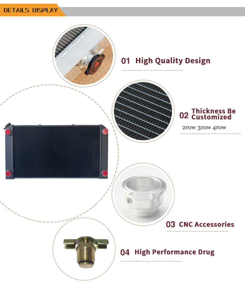 Aluminum Radiator for Exclusive Custom-made Radiator