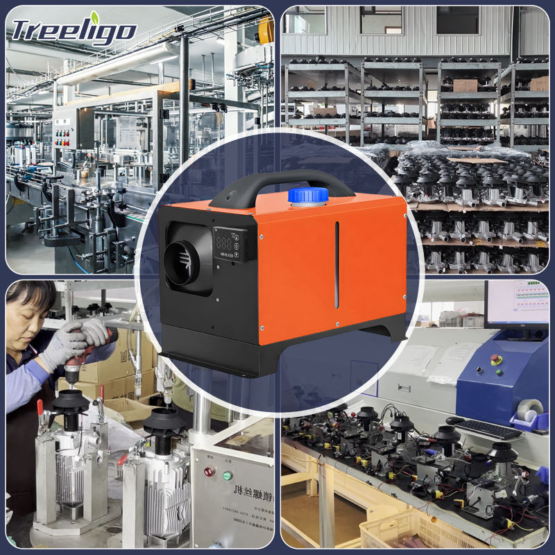 12V 8KW All-in-One Portable Diesel Heater (10L Tank)