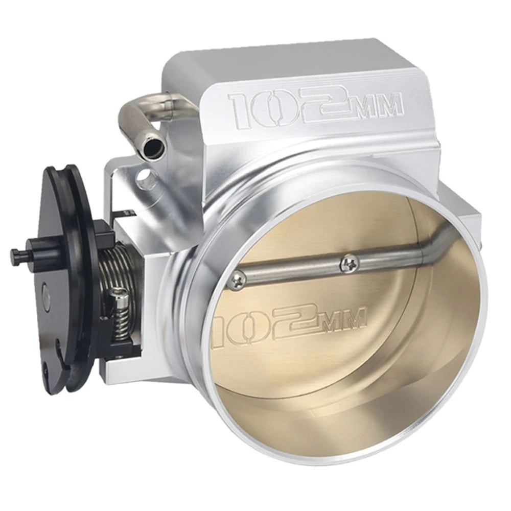 LS Engine 102 mm Billet Aluminium Cable Drive 4-Bolt Throttle Body for LS1 LS2 LS3 LS6 LS7 LSX