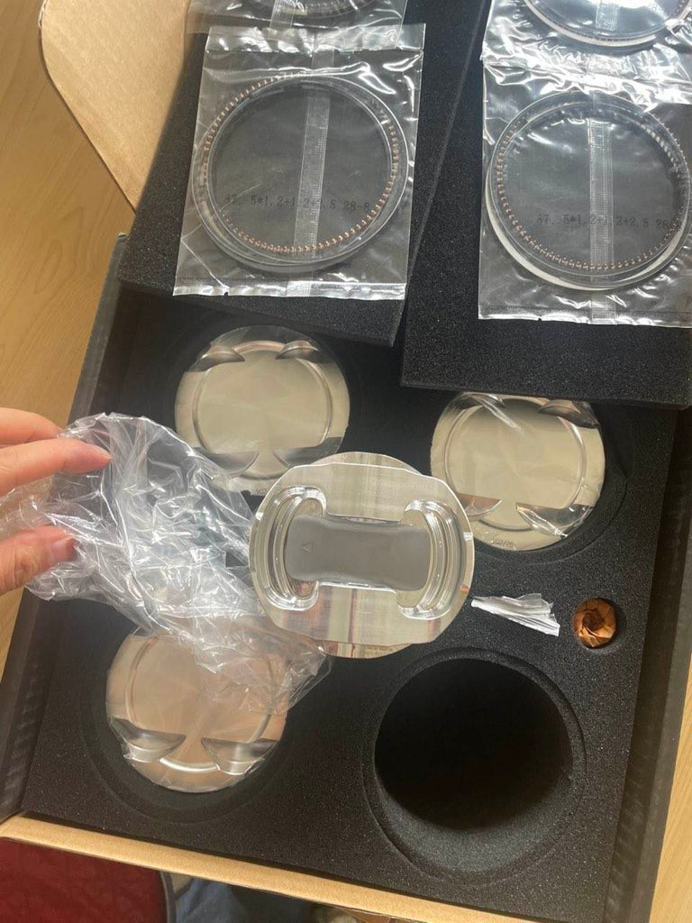 Forged Piston Kit — Honda K24A 87.00mm Bore | 4032 Aluminum, High-Boost/High-RPM (Accord 02–08, CR-V 02–06, Odyssey 03–08)
