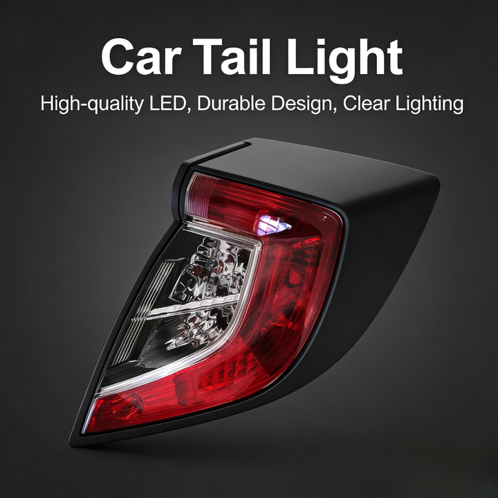 Super Bright LED Lamp With Clear Smoke Lens,Toyota Corolla Fitment,Red Smoked Design Ideal for Quattro Estate Rear Lighting