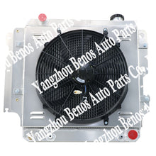 Load image into Gallery viewer, 4 Row Aluminum Radiator for 1966-1979 Ford Bronco F150 F250 F350 Pickup L6 V8